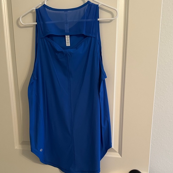Lululemon Blue Sculpt tank - Picture 3 of 3